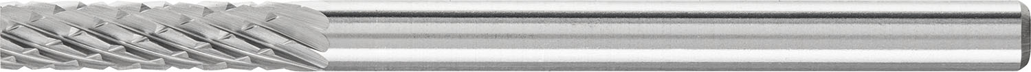 Carbide Bur - Cylind. (Plain End), DBL Cut 1/8'' x 1/2'' x 1/4'' Shank - SA-11